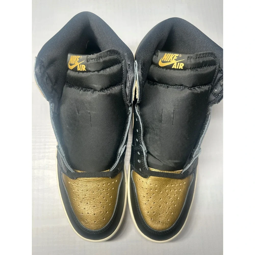 Nike Air Jordan 1 Retro Black Gold Size 11.5 DZ5485 071 New/No Lid